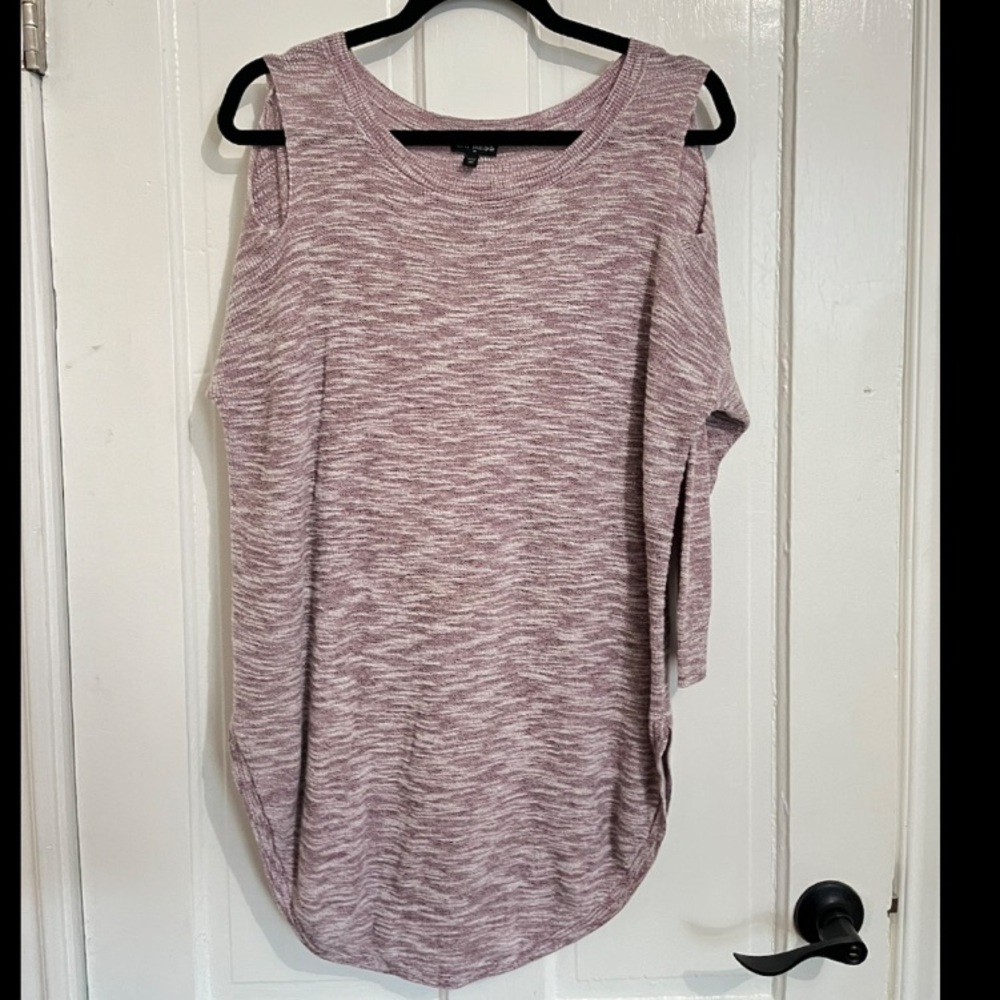 Express Cold Shoulder Sweater womens XS